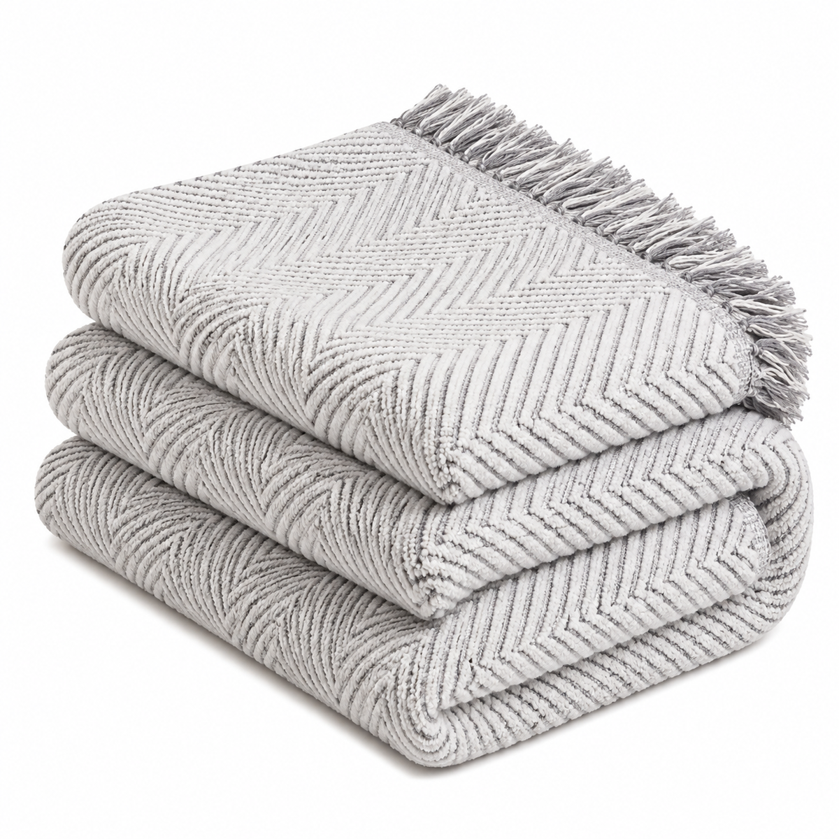 Herringbone Weave Sofa Protector Throw