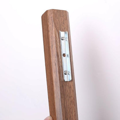 Minimalist Slimline Wooden Wall Mounted Vase