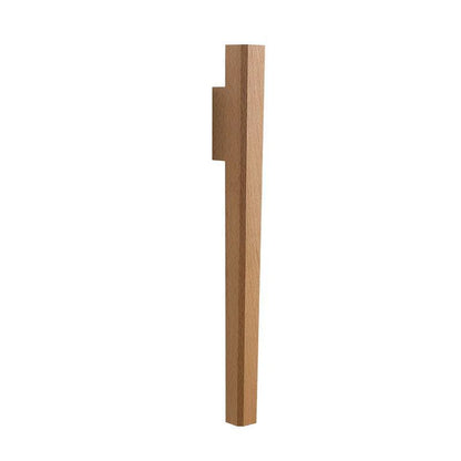 Minimalist Slimline Wooden Wall Mounted Vase