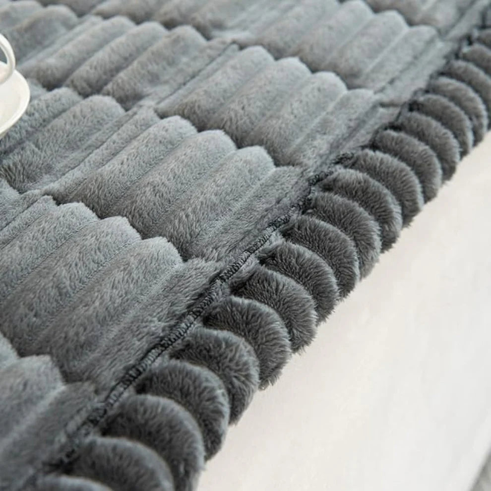 Quilted Plush Sofa Seat Protector Pad