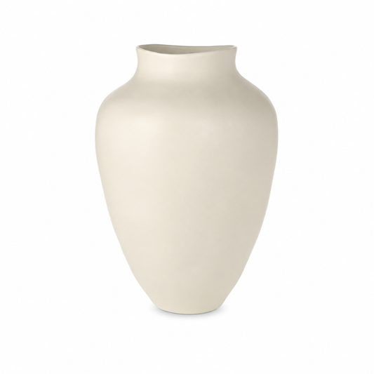 Modern Matte Ceramic Table Vase – Nordic Decorative Flower Urn for Living Room & Home Decor